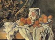 Still Life with Curtain